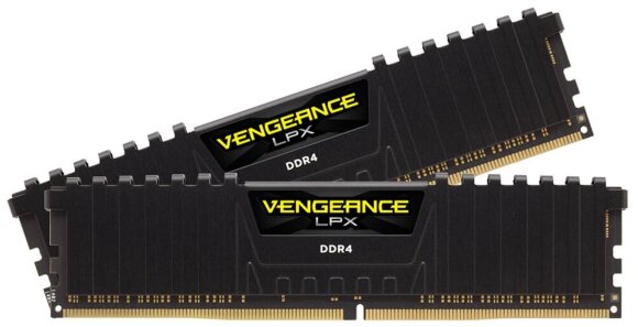 Оперативная память Corsair Vengeance LPX 16 ГБ (8 ГБ x 2) DDR4 3200 МГц DIMM CL16 CMK16GX4M2B3200C16