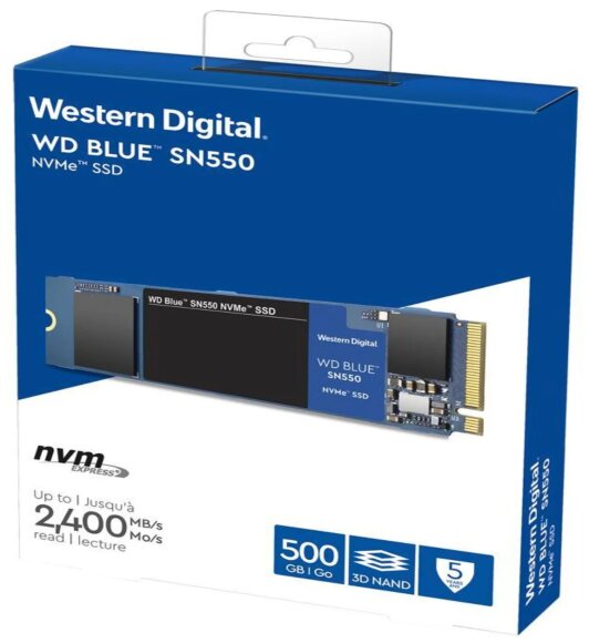 Твердотельный накопитель Western Digital 500 GB WDS500G2B0C