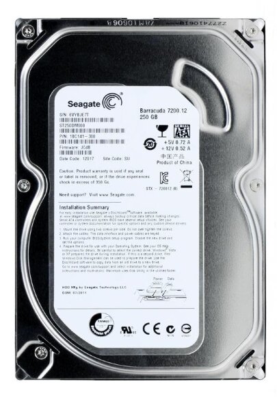 Жесткий диск Seagate Barracuda 250 GB ST250DM000