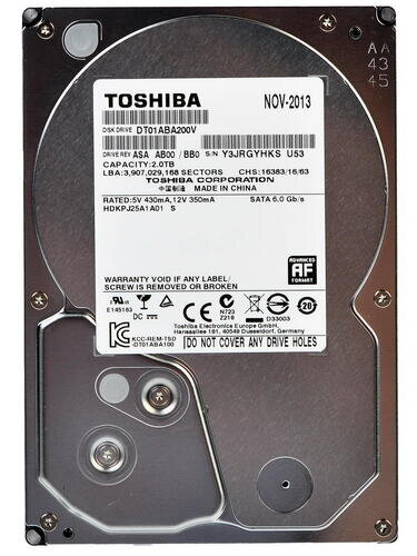 Жесткий диск Toshiba 2 TB DT01ACA200