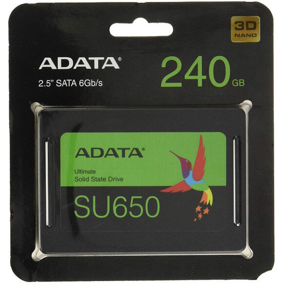 Твердотельный накопитель 240Gb SSD ADATA Ultimate SU650 (ASU650SS-240GT-R)