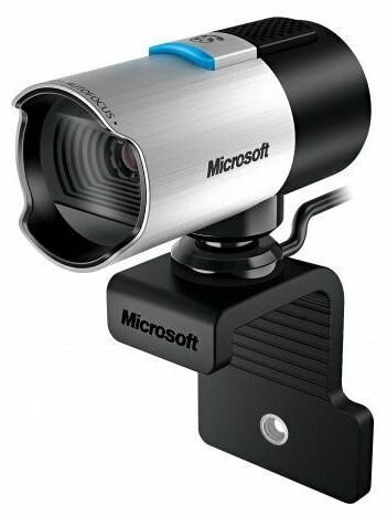 Веб-камера Microsoft LifeCam Studio, серебристый