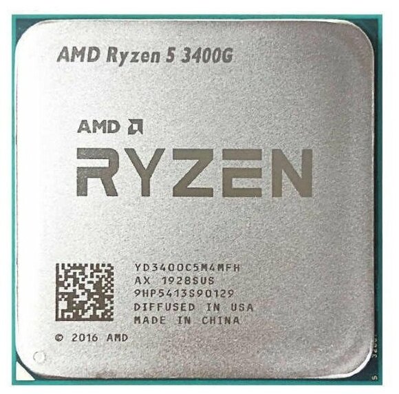 Процессор AMD Ryzen 5 3400G, OEM