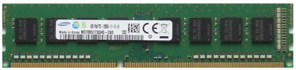 Оперативная память Samsung 4 ГБ DDR3 1600 МГц CL11 (M378B5173QH0-CK0)