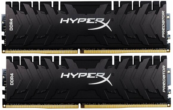 Оперативная память HyperX Predator 16GB (8GBx2) DDR4 3200MHz DIMM 288-pin CL16 HX432C16PB3K2/16