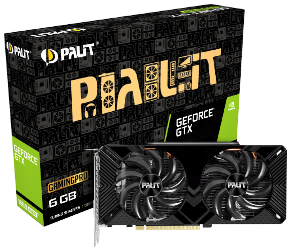 Видеокарта Palit GeForce GTX 1660 SUPER GP 6GB (NE6166S018J9-1160A-1)