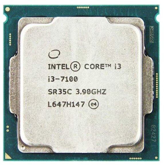 Процессоры INTEL CORE I3-7100 KABY LAKE 3900MHZ, LGA1151, OEM