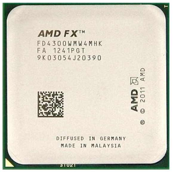 Процессор AMD FX-4300 AM3+, 4 x 3800 МГц, OEM