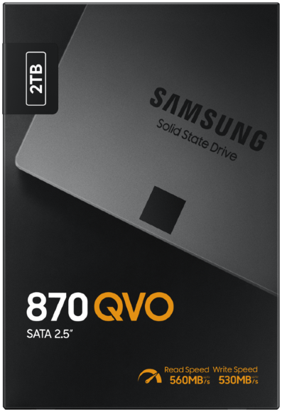 Твердотельный накопитель Samsung 870 QVO 2000 GB MZ-77Q2T0BW