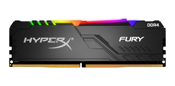 Оперативная память 8 GB 1 шт. HyperX Fury RGB HX430C15FB3A/8