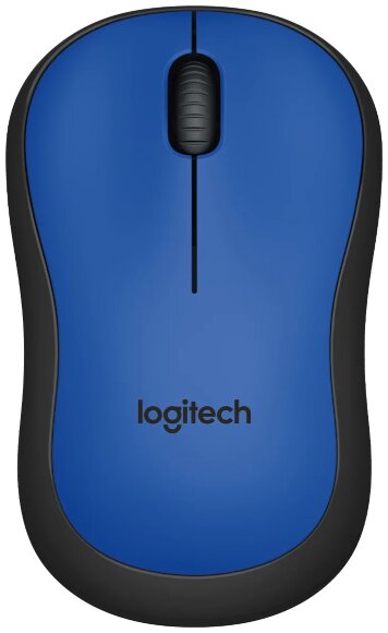 Беспроводная мышь Logitech M220 Silent, синий