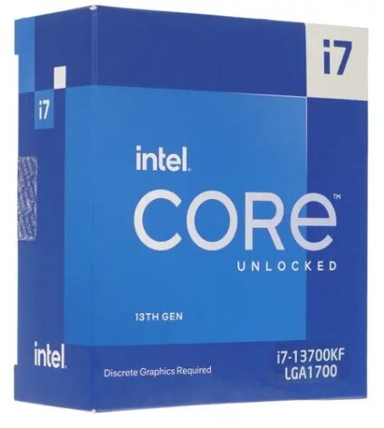 Процессор Intel Core i7-13700KF LGA1700, 16 x 3400 МГц, BOX