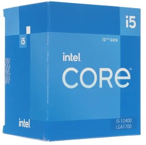 Процессор Intel Core i5-12400 LGA1700, 6 x 2500 МГц, BOX
