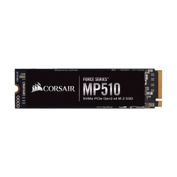 Твердотельный накопитель CORSAIR Force Series MP510 960GB NVMe PCIe Gen3 x4 M.2 CSSD-F960GBMP510B