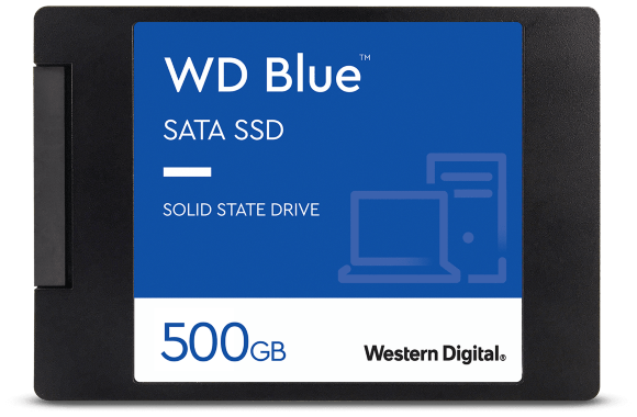 Твердотельный накопитель Western Digital WD Blue SATA 500 GB WDS500G2B0A