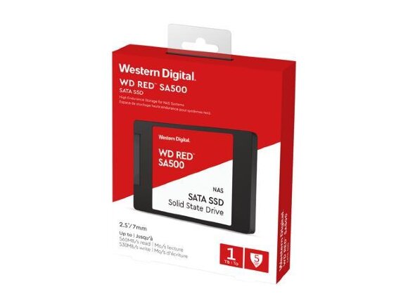 Твердотельный накопитель Western Digital WD Red 1000 GB WDS100T1R0A
