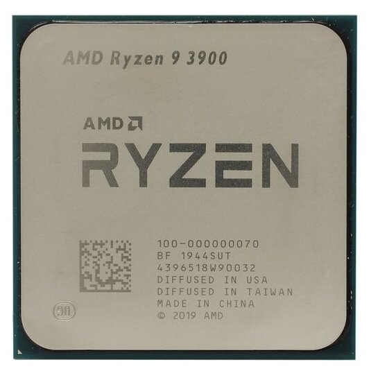Процессор AMD Ryzen 9 3900, OEM