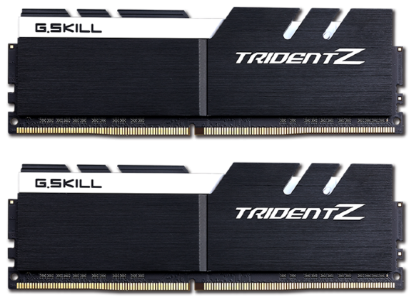 Оперативная память G.SKILL Trident Z 16GB (8GBx2) 3200MHz CL16 (F4-3200C16D-16GTZKW)