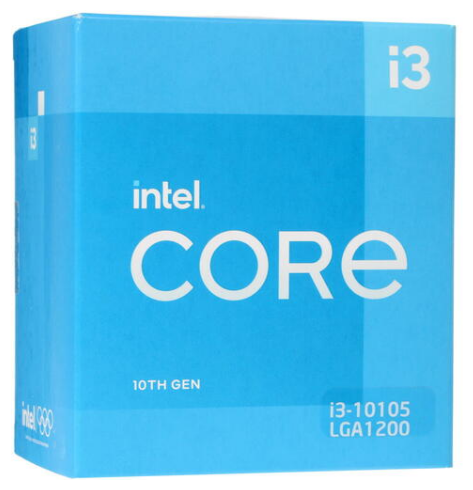 Процессор Intel Core i3-10105, BOX