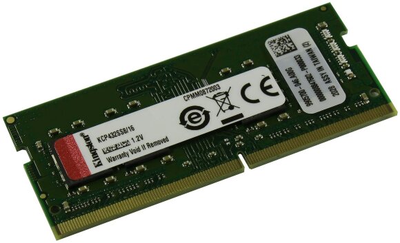 Оперативная память Kingston 16 ГБ DDR4 3200 МГц SODIMM KCP432SS8/16