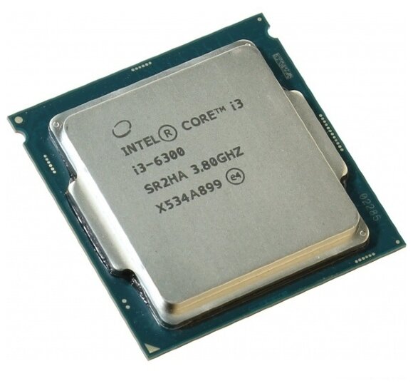 Процессор Intel Core i3-6300 Skylake (3800MHz, LGA1151, L3 4096Kb), OEM