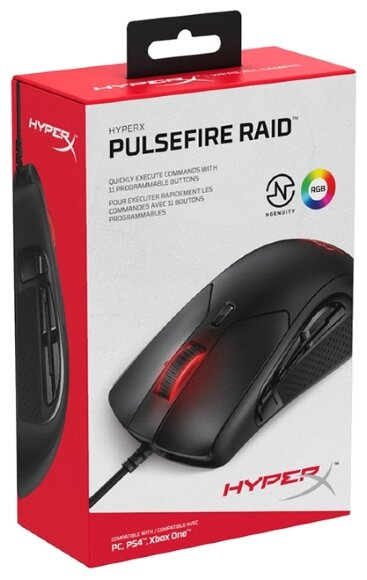 Мышь HyperX Pulsefire Raid USB
