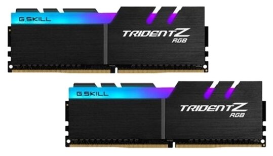 Оперативная память G.SKILL Trident Z RGB 32GB (16GBx2) 3200MHz CL16 (F4-3200C16D-32GTZR)