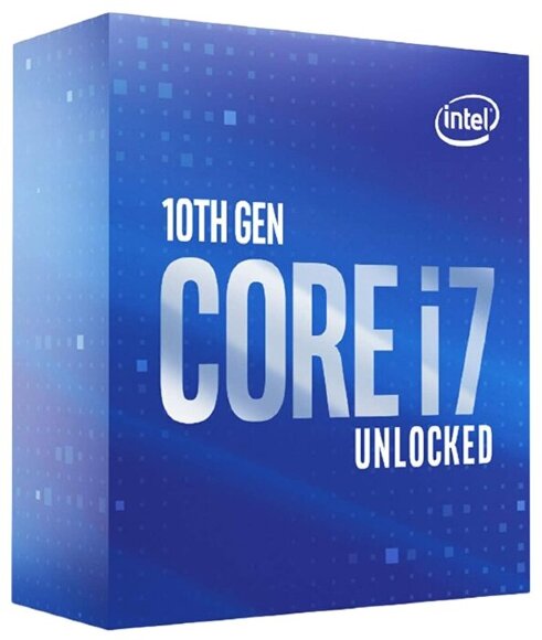 Процессор INTEL CORE I7-10700K 3800MHZ COMET LAKE-S LGA1200, BOX