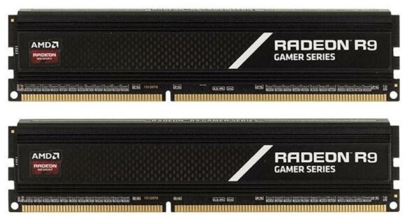 Оперативная память AMD Radeon R9 Gaming Series 8 ГБ (4 ГБ x 2) DDR4 3200 МГц CL16 (R9S48G3206U1K)